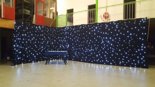 Sterrendoek 6x3m wit